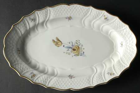 Saxony 15" Oval Serving Platter