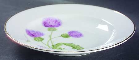 Scotch Thistle Rim Soup Bowl