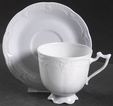 Viktoria Footed Cup & Saucer Set