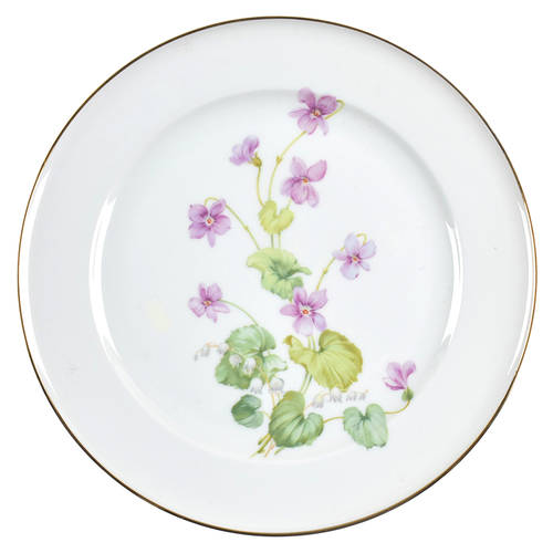 Violet (Rim Shape) by Hutschenreuther