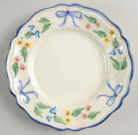Bow Salad Plate