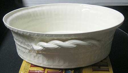 Creamware Pierced Round Vegetable No Lid