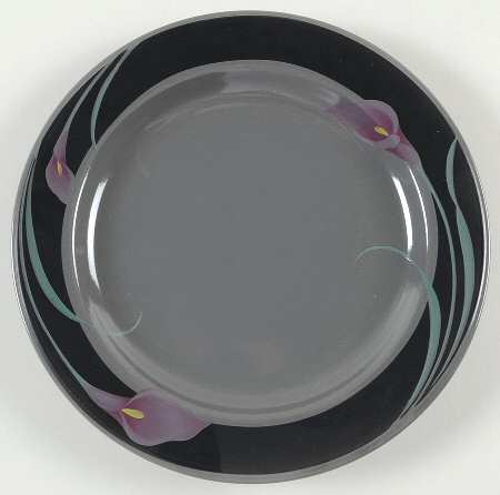 Lavender Lily Salad Plate