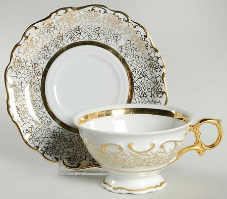 HDR2 Footed Cup & Saucer Set