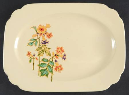 Columbine 10" Oval Serving Platter