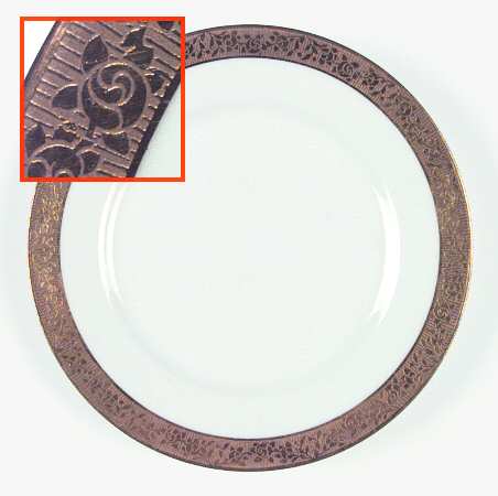H612 Salad Plate