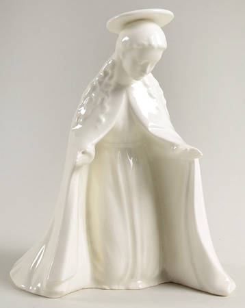 Nativity All White Figures Tm2-Mary - Boxed