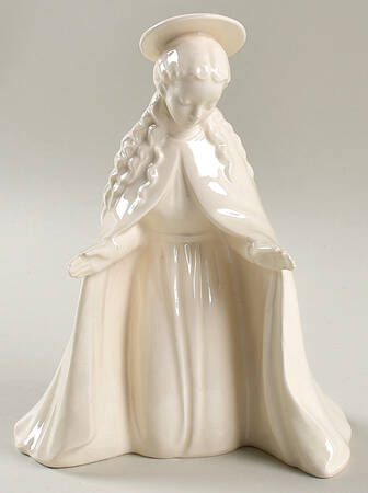 Nativity All White Figures Tm4-Mary - No Box