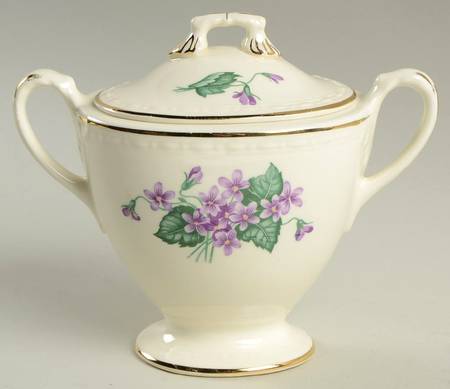 Nosegay Sugar Bowl & Lid