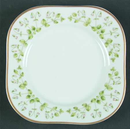 Linnaea Borealis (Smooth) Square Bread & Butter Plate