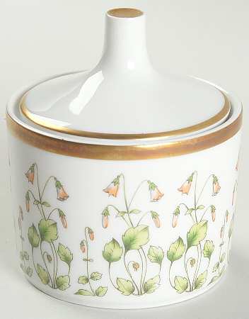 Linnaea Borealis (Smooth) Mini Sugar Bowl & Lid