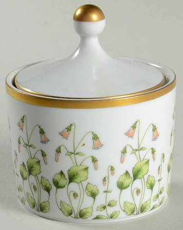 Linnaea Borealis (Smooth) Sugar Bowl & Lid