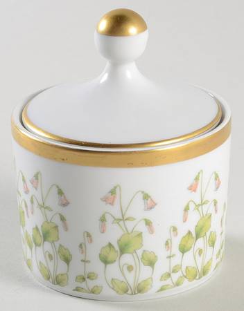 Linnaea Borealis (Smooth) Mini Sugar Bowl & Lid
