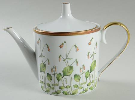 Linnaea Borealis (Smooth) Teapot & Lid