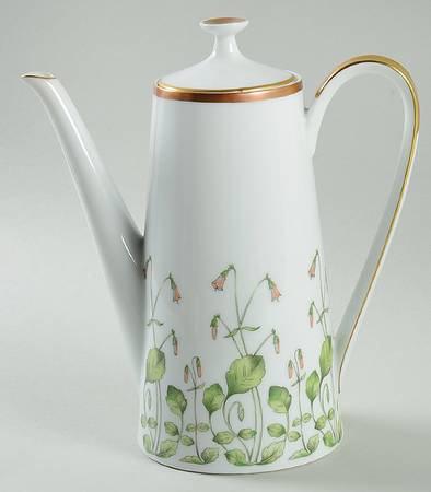 Linnaea Borealis (Smooth) Coffee Pot & Lid