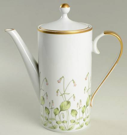 Linnaea Borealis (Smooth) Coffee Pot & Lid