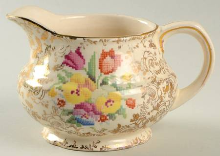 Old English Sampler Creamer
