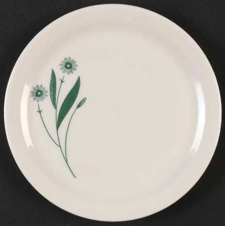 Green Field Bread & Butter Plate