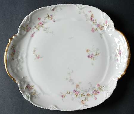 Schleiger 339J Handled Cake Plate