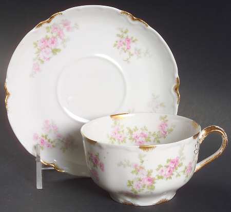Schleiger 1131A Flat Cup & Saucer Set