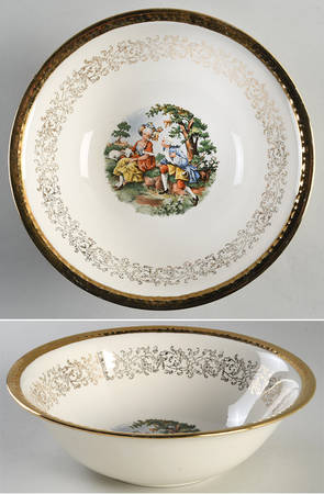 HLC804 8" Round Vegetable Bowl by Homer Laughlin 