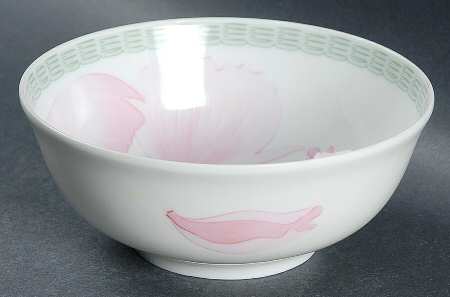 Les Pivoines White Individual Ice Cream Dish