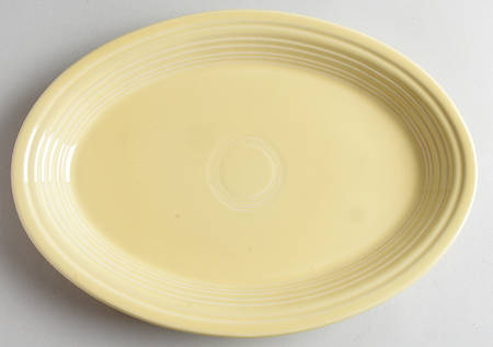 Fiesta Yellow (Intro 1987) 13" Oval Serving Platter