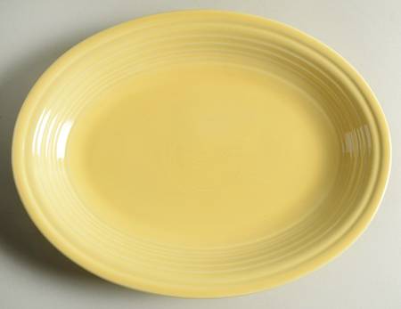 Fiesta Yellow (Intro 1987) 11" Oval Serving Platter