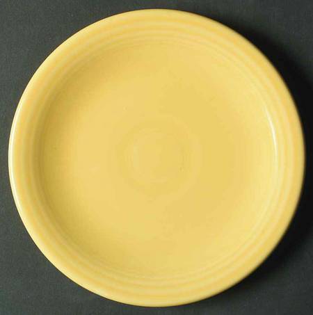 Fiesta Yellow (Intro 1987) Bread & Butter Plate by Homer Laughlin 