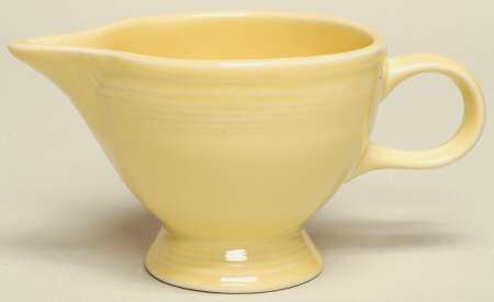 Fiesta Yellow (Intro 1987) Individual Creamer