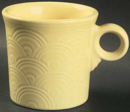 Fiesta Yellow (Intro 1987) Embossed Mug