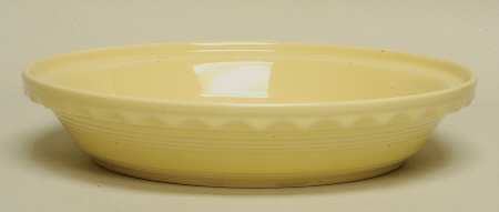 Fiesta Yellow (Intro 1987) Pie Serving Plate