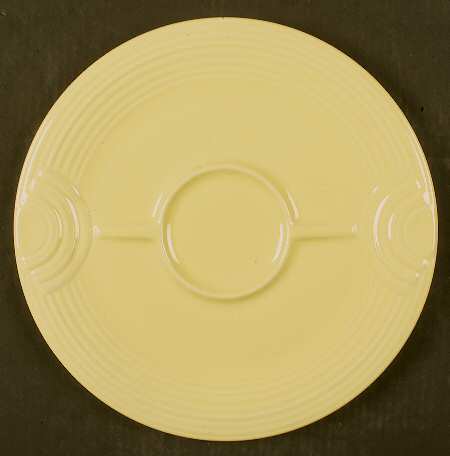 Fiesta Yellow (Intro 1987) Hostess Tray for Chip and Dip