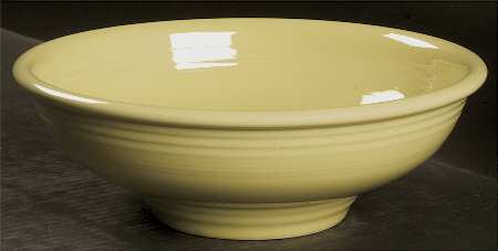 Fiesta Yellow (Intro 1987) Pedestal Bowl