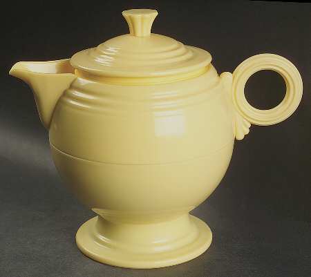 Fiesta Yellow (Intro 1987) Plastic Thermos/Carafe & Lid