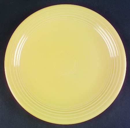 Fiesta Yellow (Intro 1987) 11" Chop Plate (Round Platter)