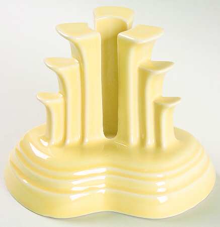 Fiesta Yellow (Intro 1987) Tripod Candleholder