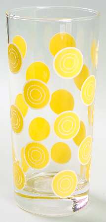 Fiesta Yellow (Intro 1987) 16 Oz Glassware Tumbler