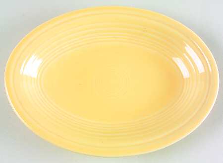 Fiesta Yellow (Intro 1987) Pre-1990 9" Fiesta Oval Platter