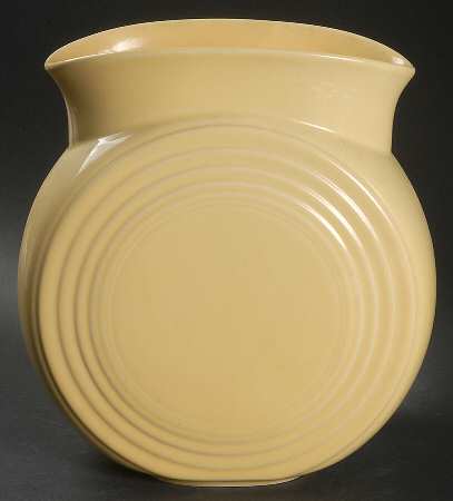 Fiesta Yellow (Intro 1987) 8" Disk Vase
