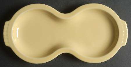 Fiesta Yellow (Intro 1987) Tray for Creamer & Sugar with Lid
