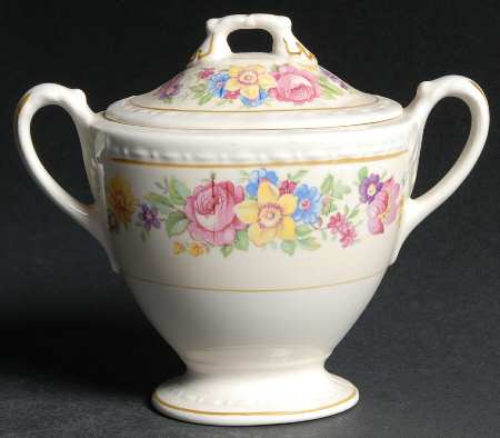 Roselane Sugar Bowl & Lid