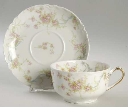 Schleiger 57A-1 Flat Cup & Saucer Set