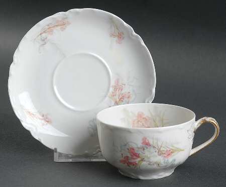 Schleiger 482b Flat Cup & Saucer Set