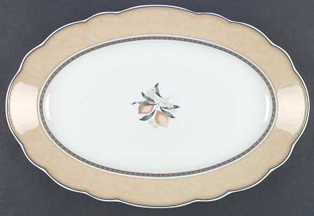 Alfabia 15" Oval Serving Platter
