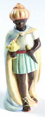 Nativity-Small Colored Tm8-King Standing - Boxed