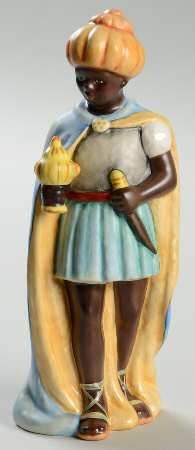 Nativity-Small Colored Tm8-King Standing - Boxed