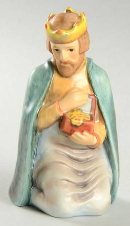 Nativity-Small Colored Tm6-King With Box - No Box