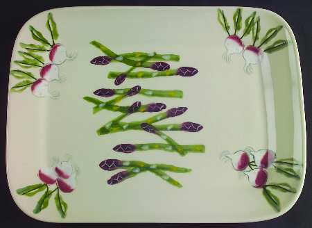 Farmer's Market 12" Rectangular Serving Platter