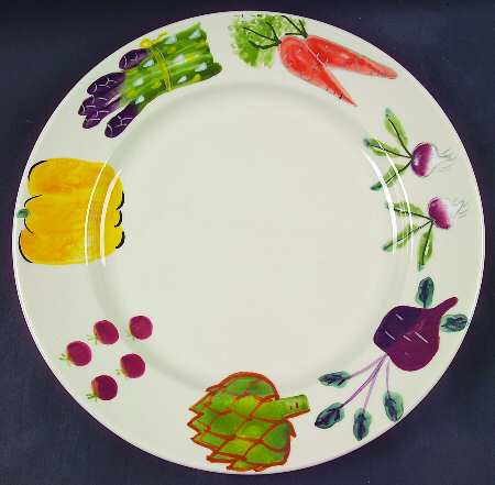 Farmer's Market Service Plate (Charger)